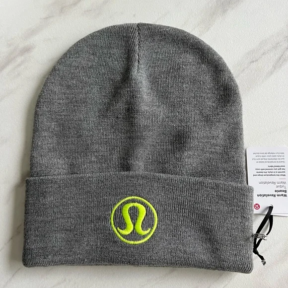 Lululemon Warm Revelation Beanie
Heathered Rhino Grey / Highlight Yellow - Picture 2 of 6